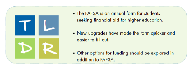 FAFSA blog TLDR