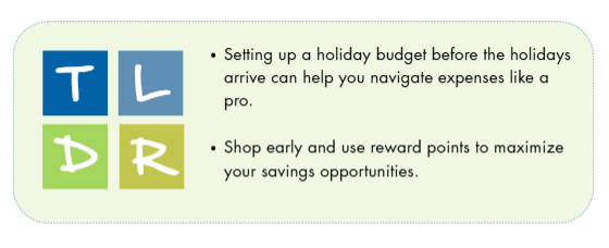 holiday spending Fluid Image