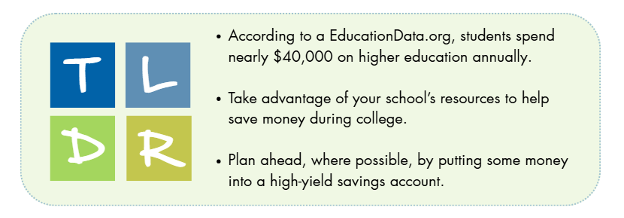 student saving tldr