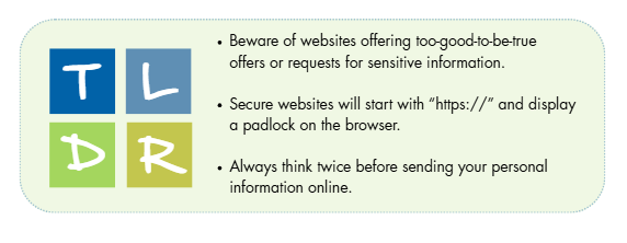 third party website scams tldr