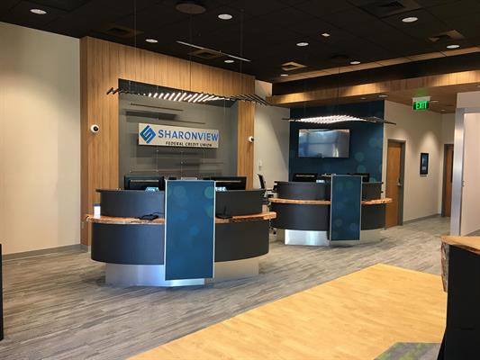 Fayetteville-lobby Lobby area in the Fayetteville Branch