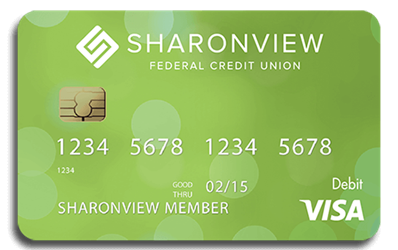 HomeLine Home Equity Line Debit Card Sharonview HELOC Debit Card