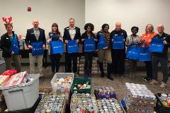 Sharonview food collection drive